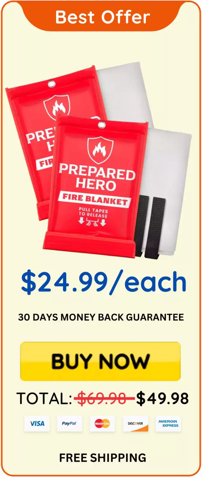prepared hero fire blanket Package 3